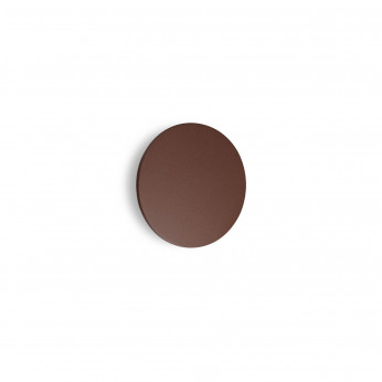 Ideal lux Applique a led da esterno rotonda media in alluminio e diffusore in vetro Punto