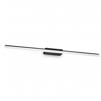 Ideal lux Applique a led da parete struttura lunga in metallo e diffusore satinato Riflesso