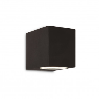 Ideal lux Applique a led esterno struttura bassa in alluminio e doppio diffusore in vetro Up