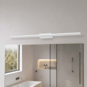 Ideal lux Applique con led struttura in alluminio lunga e diffusore in acrilico satinato Make Up