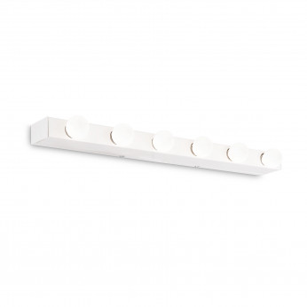 Ideal lux Applique con struttura lineare in metallo dal design moderno Privè