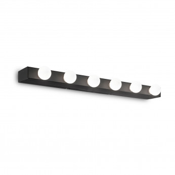 Ideal lux Applique con struttura lineare in metallo dal design moderno Privè