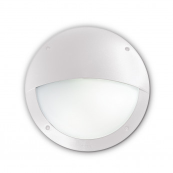 Ideal lux Applique da esterno con struttura in resina e diffuosre a mezzaluna Polar