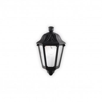 Ideal lux Applique da esterno rustica struttura in resina e diffusore in acrilico Dafne