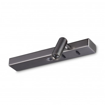 Ideal lux Applique da parete con diffusore tubolare a led orientabile posizione sinistra Bonne Nuit