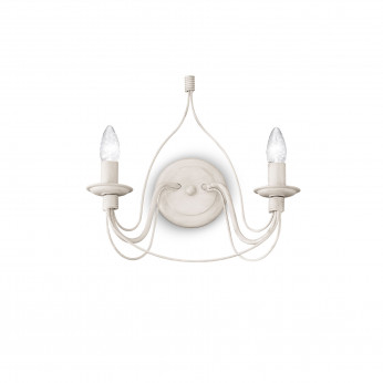 Ideal lux Applique da parete contemporanea con struttura interamente in metallo Corte