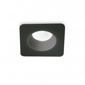 Ideal lux Faretto da incaso a led con struttura in alluminio quadrata Room-65
