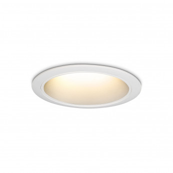 Ideal lux Faretto da incasso a led con struttura in alluminio rotonda Tag