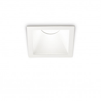 Ideal lux Faretto da incasso a led con struttura in allumnio quadrato Game Trim