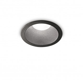 Ideal lux Faretto da incasso medio a led con struttura in allumnio rotondo Game Trim