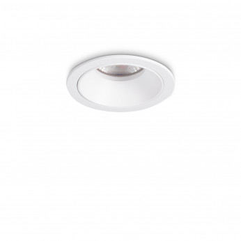 Ideal lux Faretto da incasso piccolo a led con struttura in allumnio rotondo Game Trim
