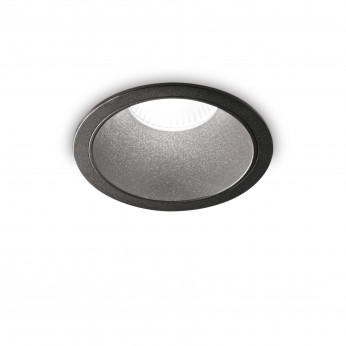 Ideal lux Faretto da incasso grande a led con struttura in allumnio rotondo Game Trim