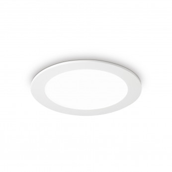 Ideal lux Faretto da incasso medio a LED con struttura in alluminio e ghiera rotanda Groove