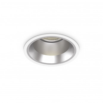 Ideal lux Faretto da incasso medio a led con struttura rotonda in alluminio Off
