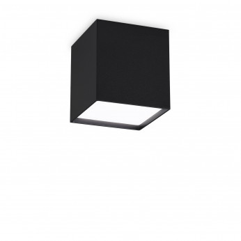 Ideal lux Faretto da soffitto a led struttura in alluminio e diffusore in policarbonato Kubiko