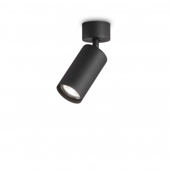 Ideal lux Faretto da soffitto con corpo in metallo e diffusore orientabile Dynamite
