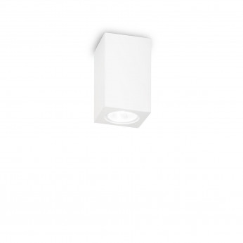 Ideal lux Faretto da soffitto con struttura quadrata in gesso dal design moderno Tower