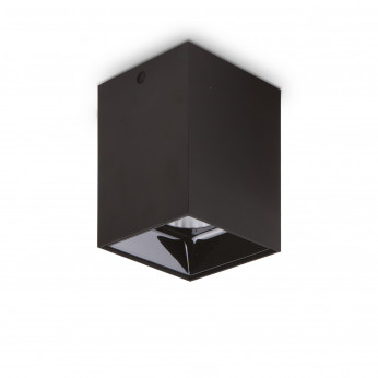 Ideal lux Faretto da soffitto grande a led struttura in alluminio e diffusore in acrilico Nitro