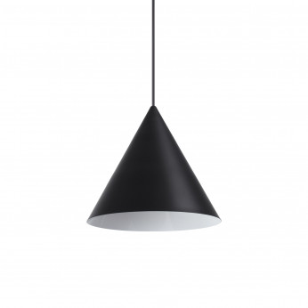Ideal lux Lampada a sospenione moderna grande con diffusore in metallo verniciato A-Line