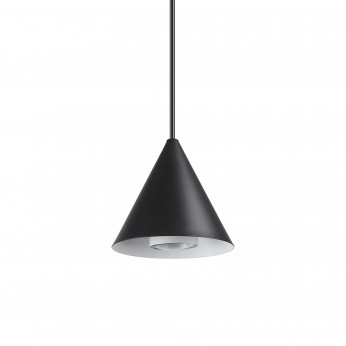 Ideal lux Lampada a sospenione moderna piccola con diffusore in metallo verniciato A-Line