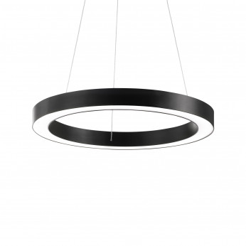 Ideal lux Lampada a sospensione a led in allumino con diffusore in acrilico grande Oracle