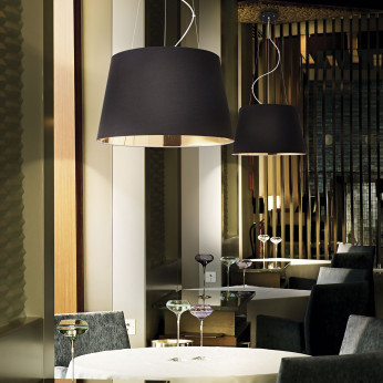 Ideal lux Lampada a sospensione con diffusore in lamina di PVC dal design elegante Nordik