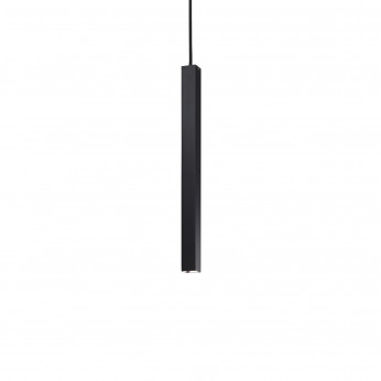 Ideal lux Lampada a sospensione con diffusore singolo a led corto e quadrato Ultrathin