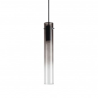 Ideal lux Lampada a sospensione con singolo diffusore in vetro dal design moderno Flam