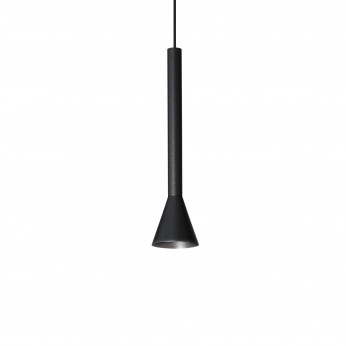 Ideal lux Lampada a sospensione con singolo diffusore led a cono in metallo verniciato Diesis