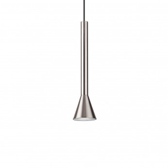 Ideal lux Lampada a sospensione con singolo diffusore led a cono in metallo verniciato Diesis