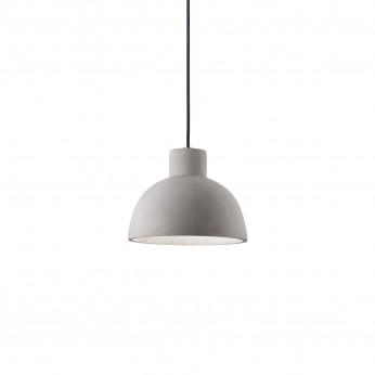 Ideal lux Lampada a sospensione con singolo diffusore moderno in cemento versione 4 Oil