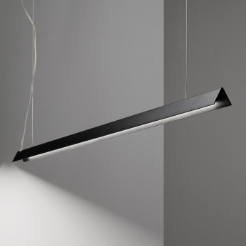 Ideal lux Lampada a sospensione da cucina struttura in alluminio e diffusore a led V-Line