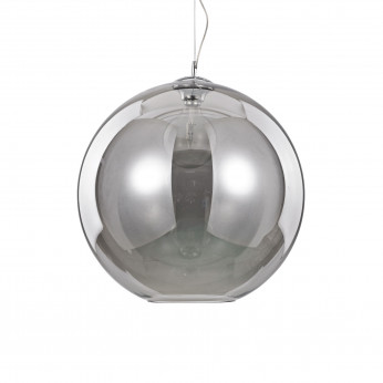 Ideal lux Lampada a sospensione di design in metallo con diffusore in vetro gigante Nemo