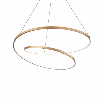 Ideal lux Lampada a sospensione grande con diffusore a LED dal design moderno Oz