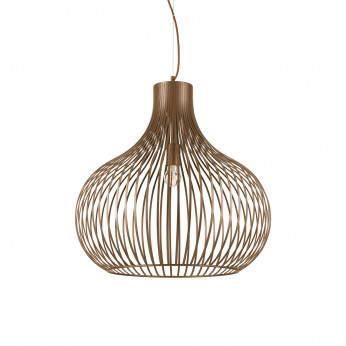 Ideal lux Lampada a sospensione grande con paralume in metallo a forma di cipolla Onion