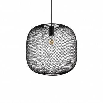 Ideal lux Lampada a sospensione grande moderna con diffusore a rete metallica Net