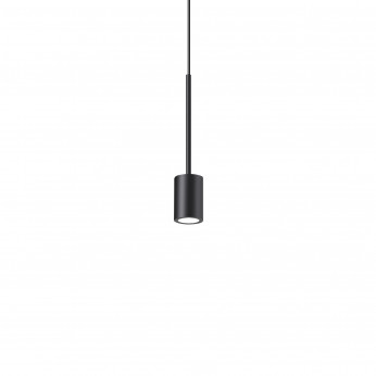 Ideal lux Lampada a sospensione singola a LED con diffusore in alluminio tondo Archimede