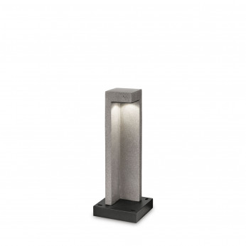 Ideal lux Lampioncino da giardino a led con struttura in resina e base in metallo Titano