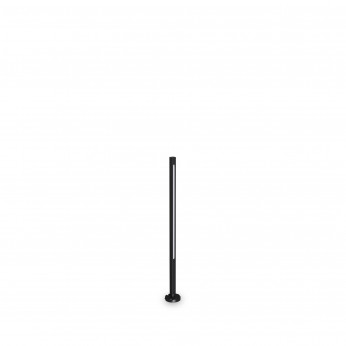 Ideal lux Lampione da giardino a led in alluminio bassa e diffusore in policarbonato Jedi