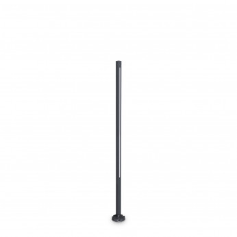 Ideal lux Lampione da giardino a led in alluminio media e diffusore in policarbonato Jedi