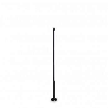 Ideal lux Lampione da giardino a led in alluminio media e diffusore in policarbonato Jedi