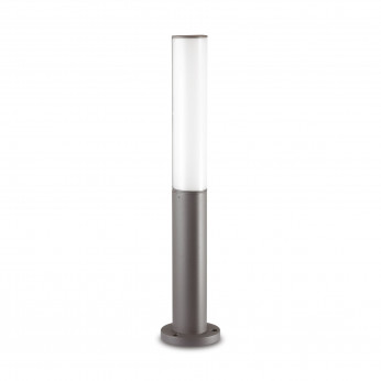 Ideal lux Paletto luce da giardino a led in alluminio rotonda e diffusore in policarbonato Etere
