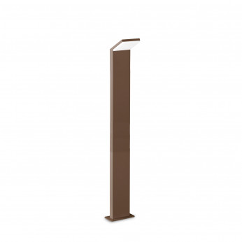 Ideal lux Lampione da giardino a led struttura alta in alluninio e diffusore in acrilico Style