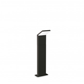 Ideal lux Lampione da giardino a led struttura bassa in alluninio e diffusore in acrilico Style