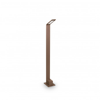 Ideal lux Lampione da giardino a led struttura in alluninio alta e diffusore in acrilico Agos