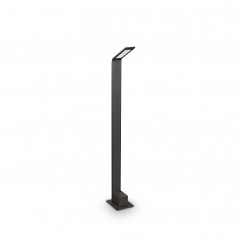Ideal lux Lampione da giardino a led struttura in alluninio alta e diffusore in acrilico Agos