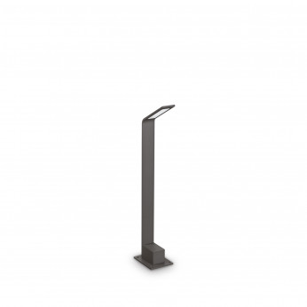Ideal lux Lampione da giardino a led struttura in alluninio e diffusore in acrilico Agos