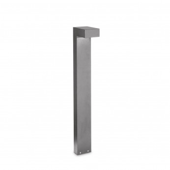 Ideal lux Lampione da giardino con struttura alta in alluninio e diffusore in vetro Sirio