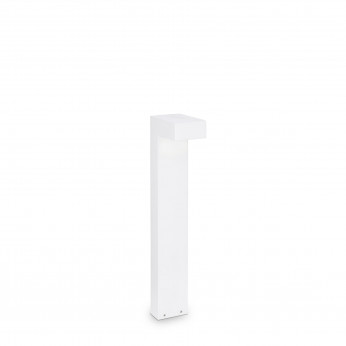 Ideal lux Lampione da giardino con struttura in alluninio e diffusore in vetro Sirio