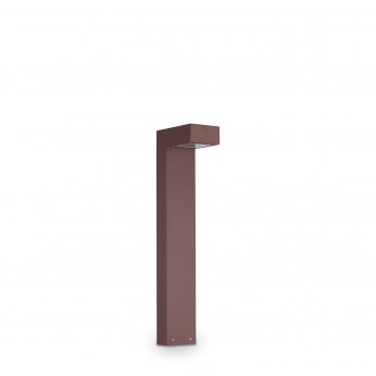 Ideal lux Lampione da giardino con struttura in alluninio e diffusore in vetro Sirio